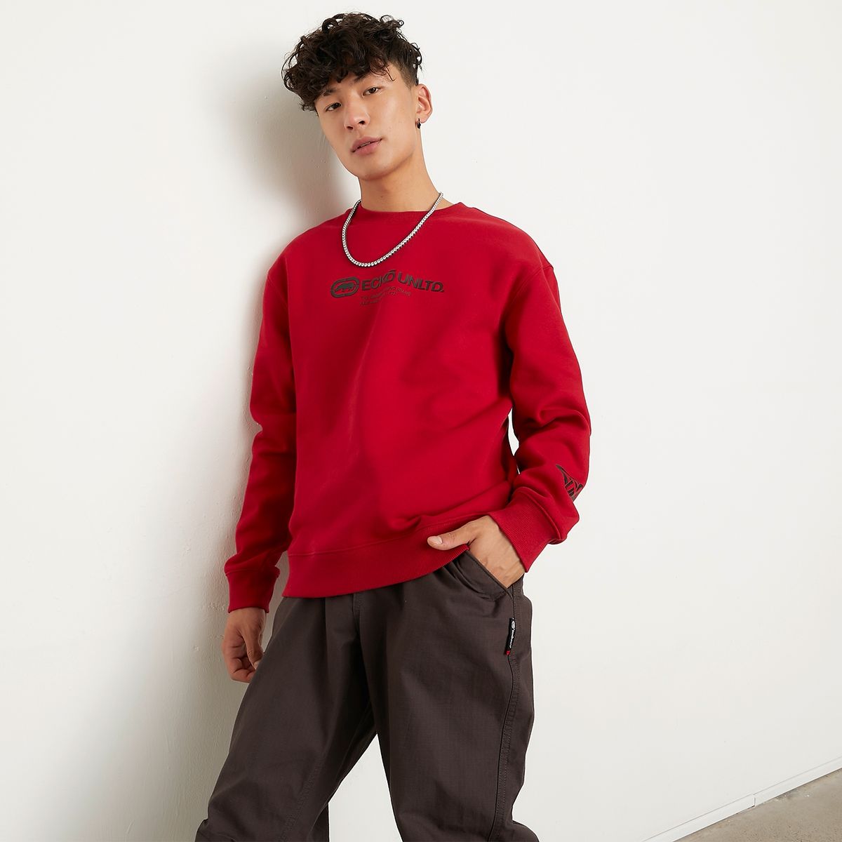 ECKO - Polerón Cuello Redondo Hombre Ecko