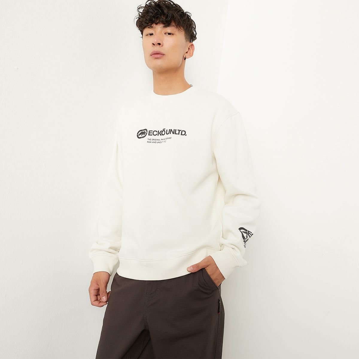 ECKO - Polerón Cuello Redondo Hombre Ecko