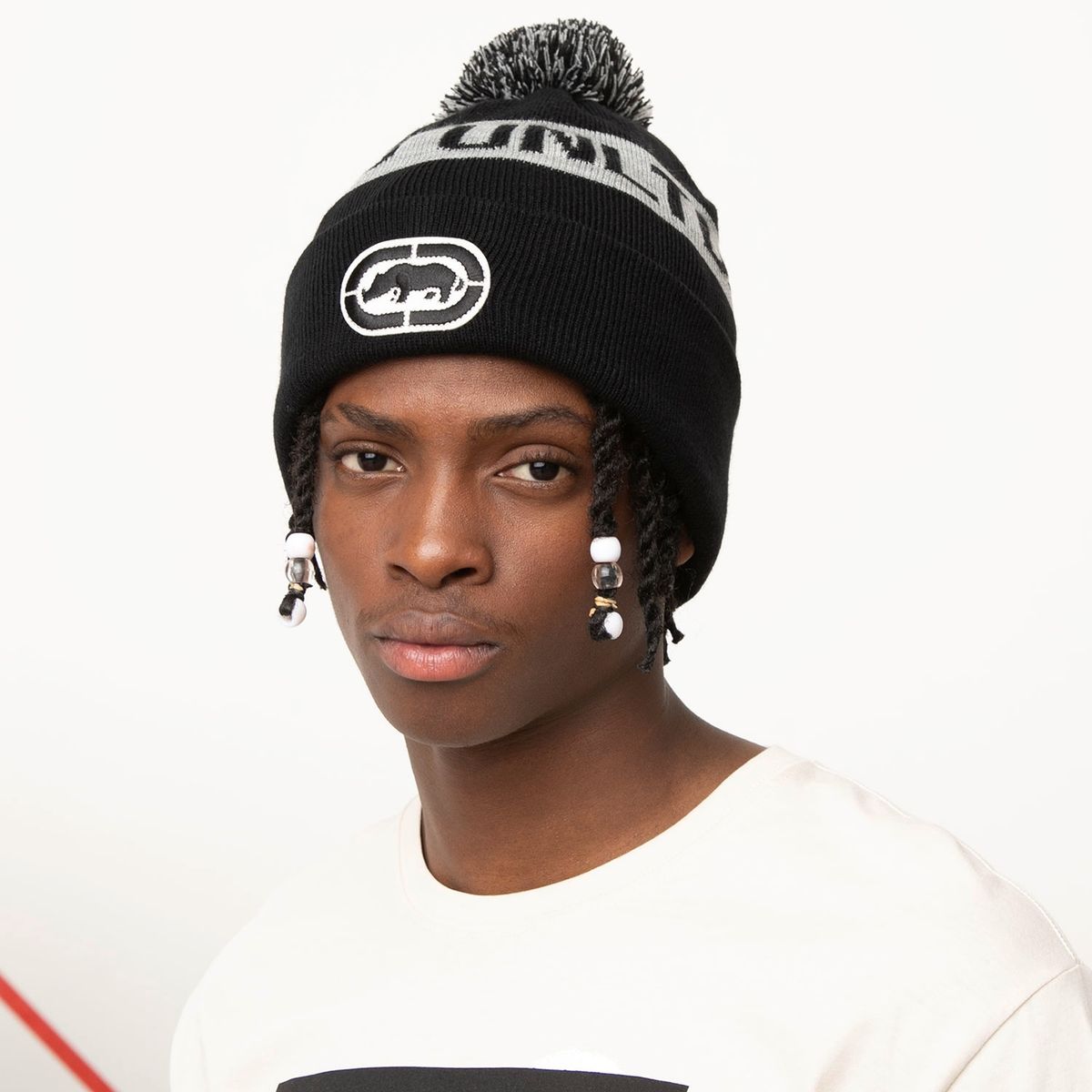 ECKO - Gorro Pompom Hombre Ecko