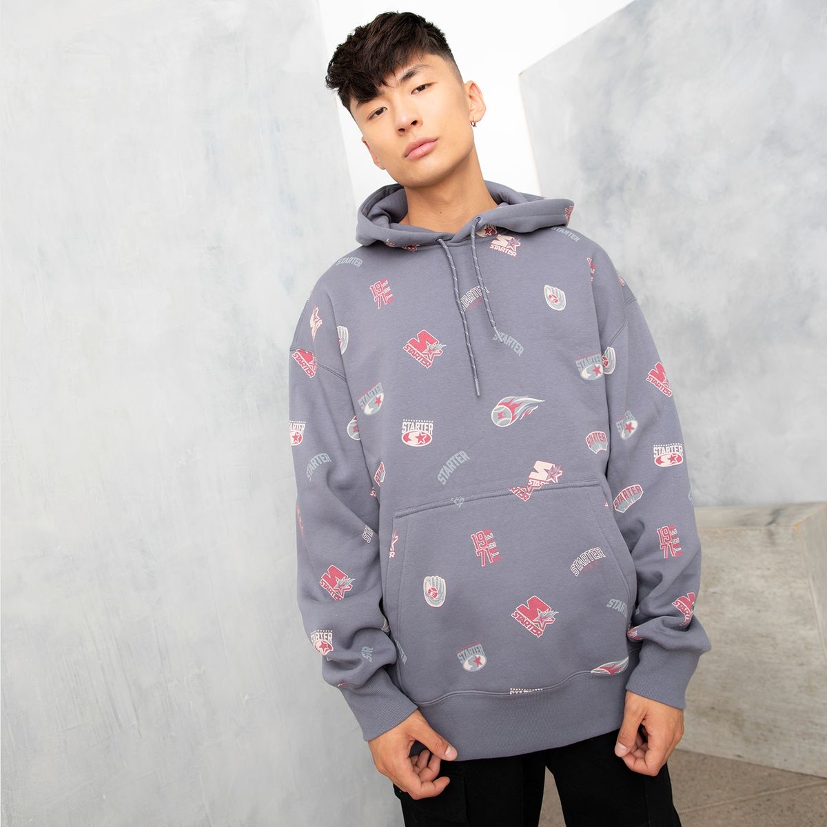 STARTER - Polerón Canguro Oversize Hombre Starter