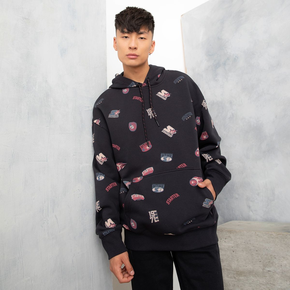 STARTER - Polerón Canguro Oversize Hombre Starter