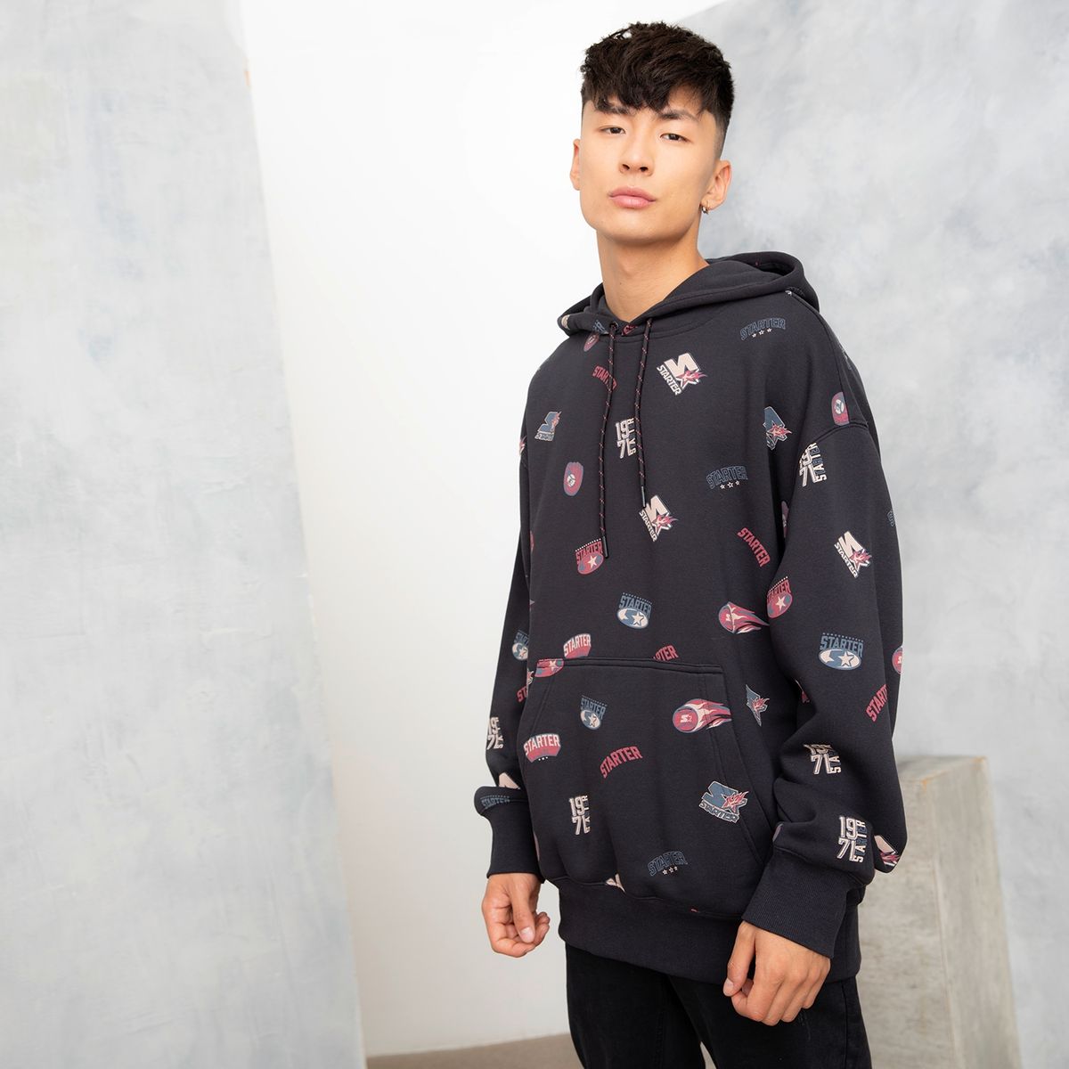 STARTER - Polerón Canguro Oversize Hombre Starter