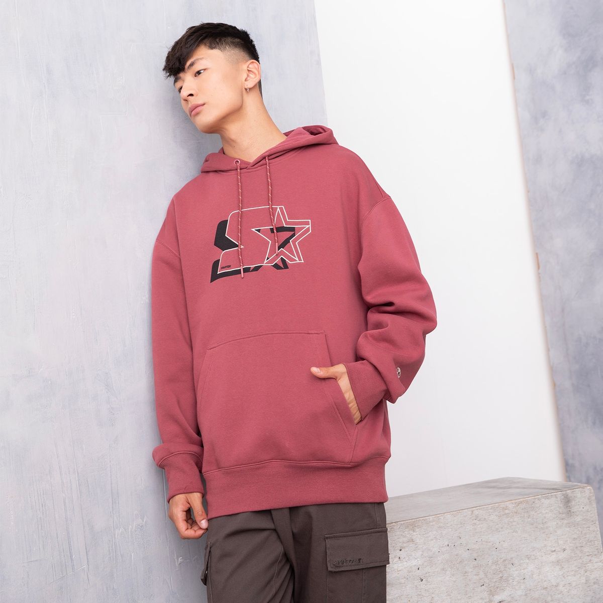 STARTER - Polerón Canguro Oversize Hombre Starter