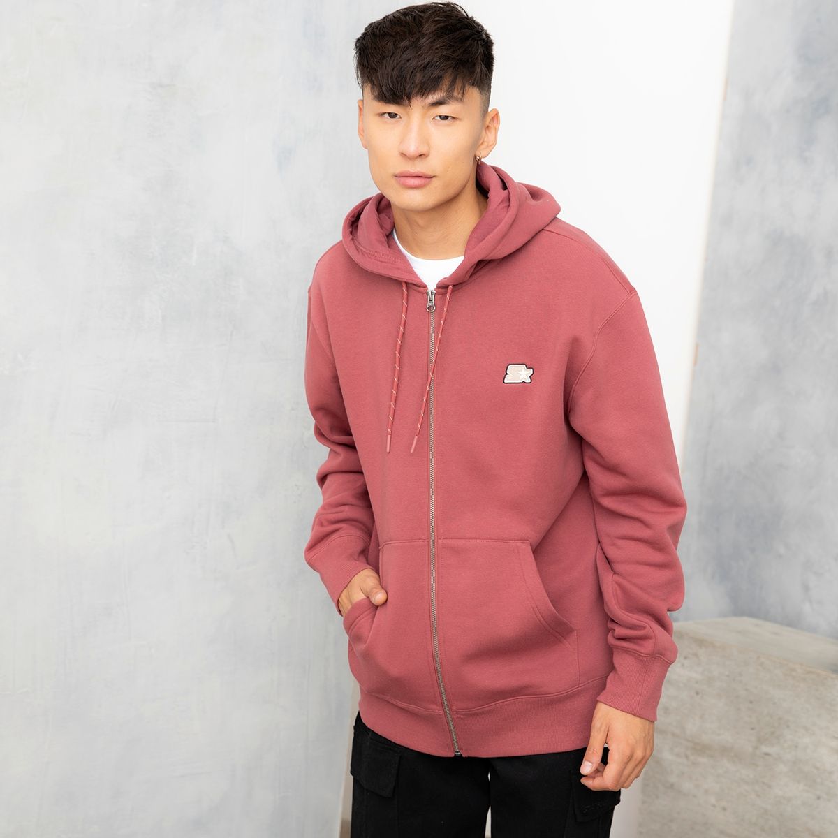 STARTER - Polerón Con Cierre Oversize Hombre Starter