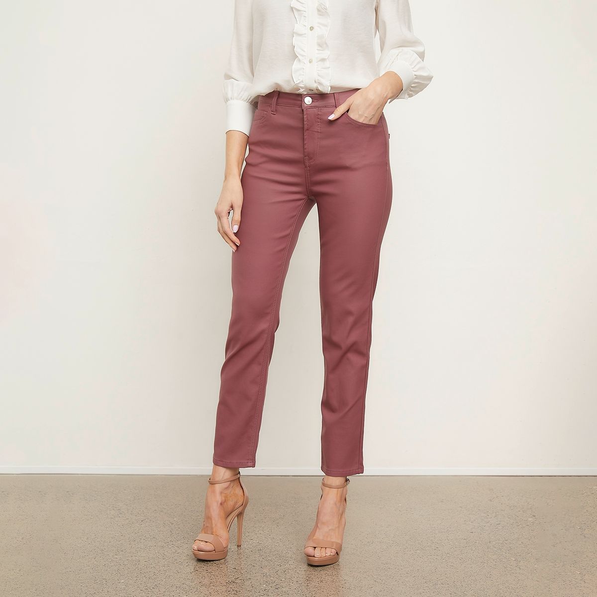 APOLOGY - Jeans Recto Tiro Alto Mujer Apology