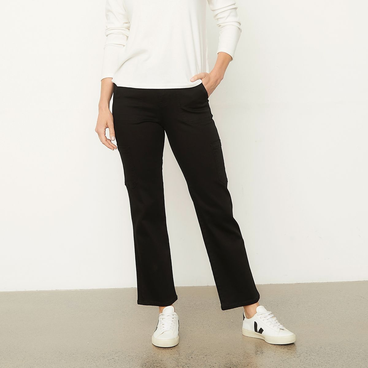 NEWPORT - Jeans Recto Tiro Alto Mujer Newport