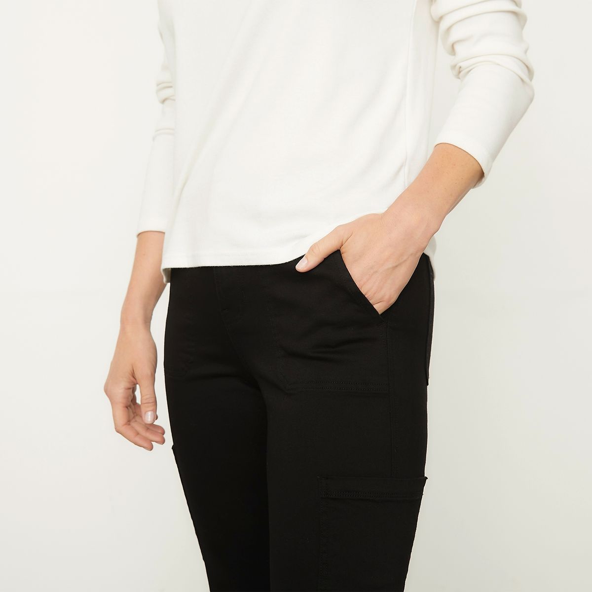 NEWPORT - Jeans Recto Tiro Alto Mujer Newport