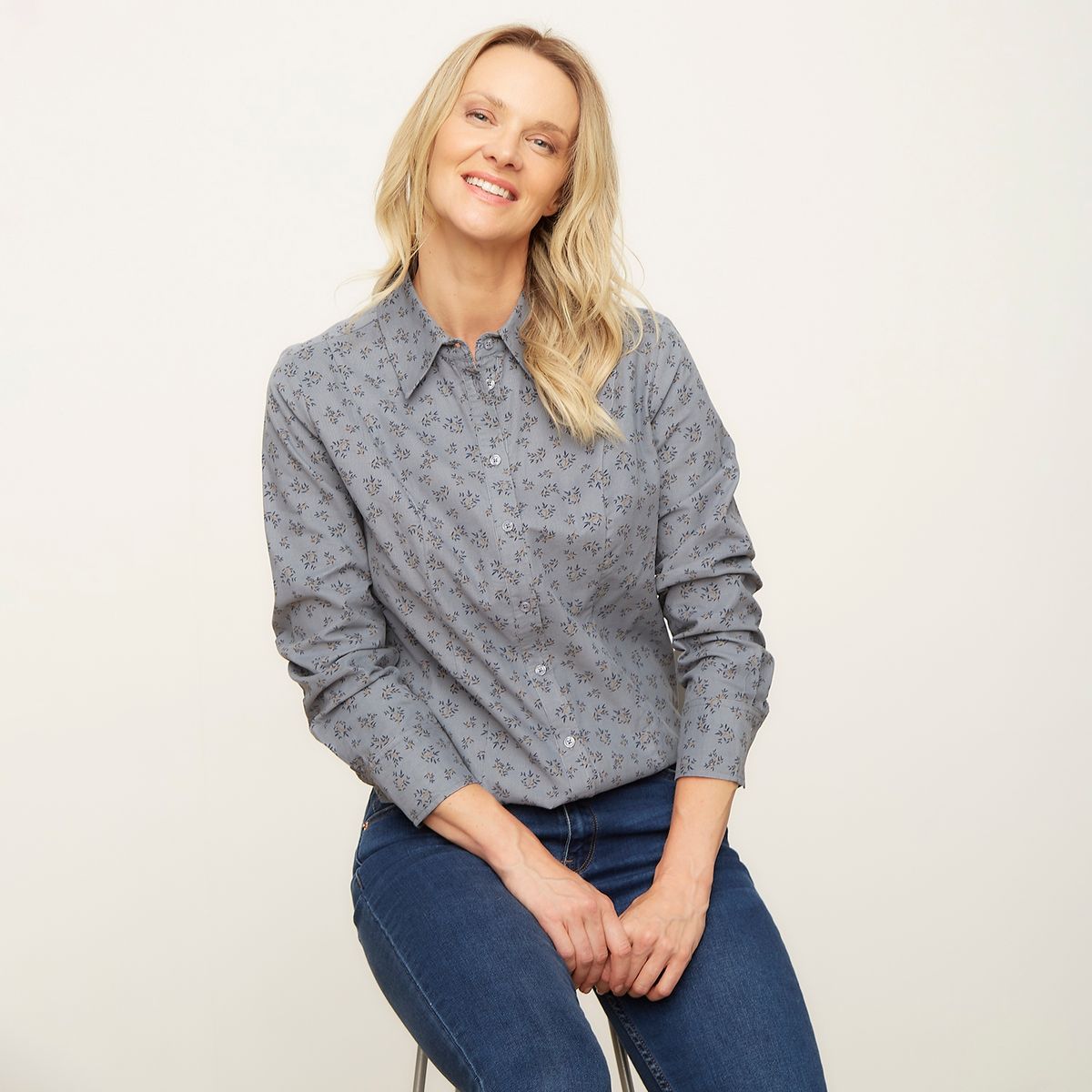 NEWPORT - Blusa Manga Larga Mujer Newport