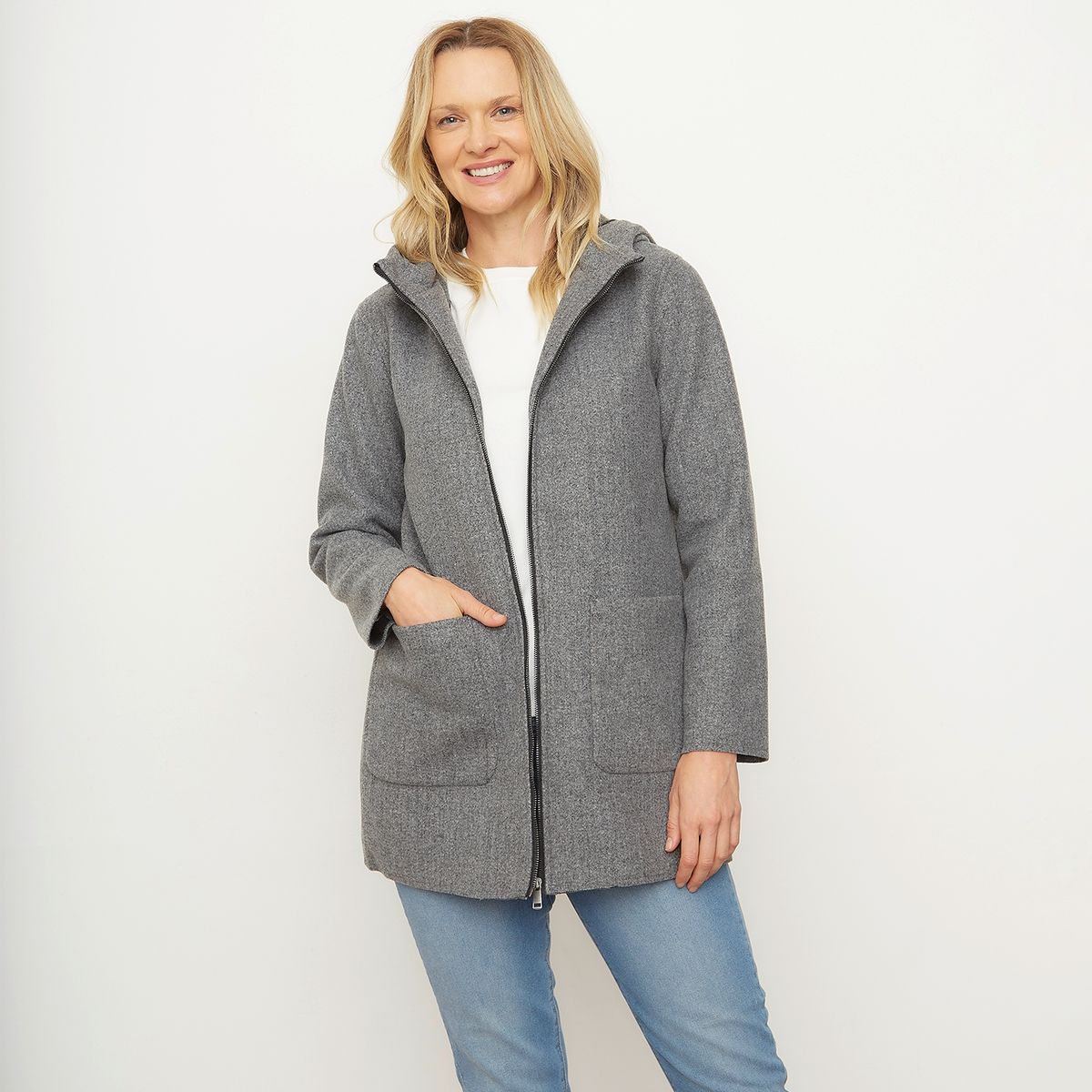 NEWPORT - Chaquetón Cierre Mujer Newport