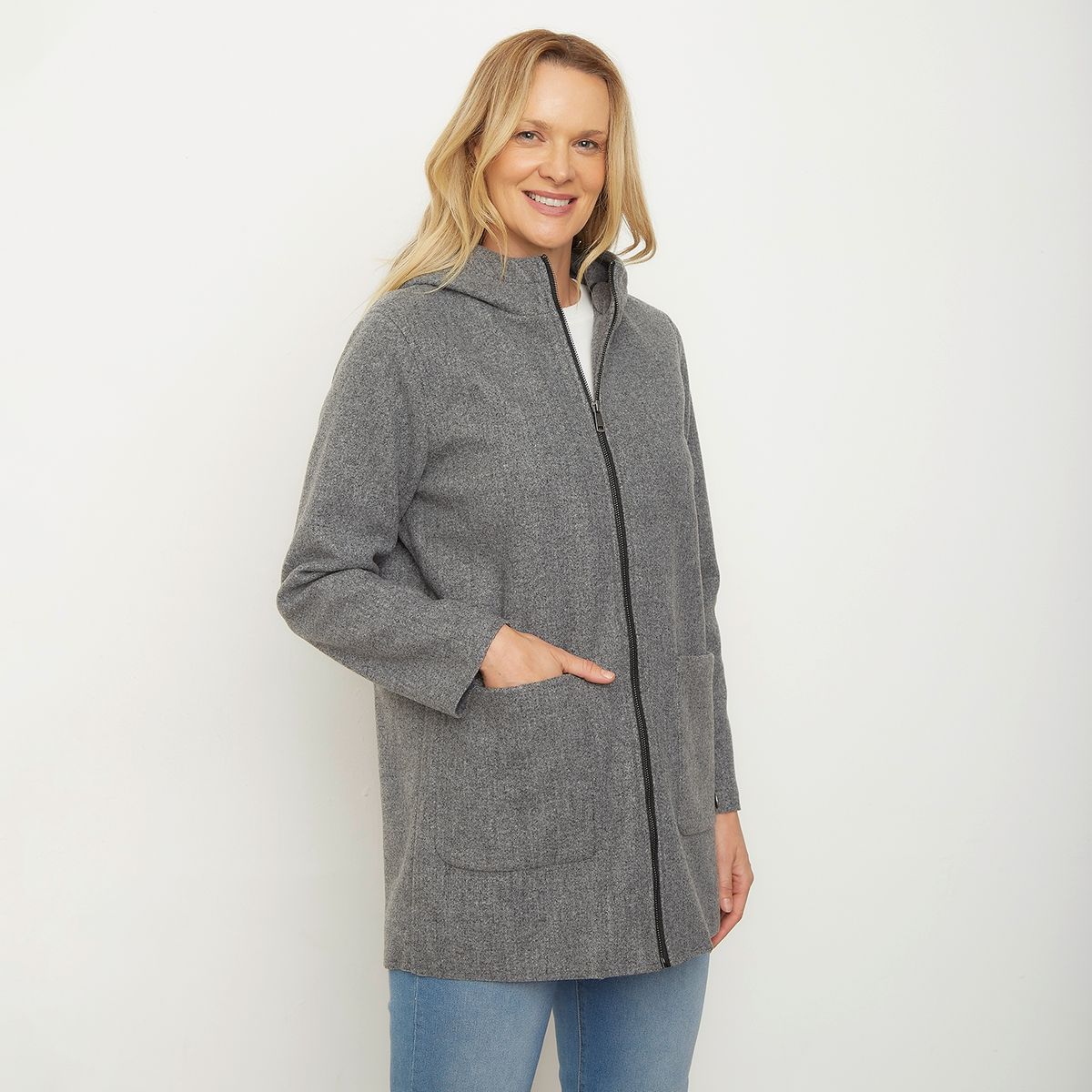 NEWPORT - Chaquetón Cierre Mujer Newport