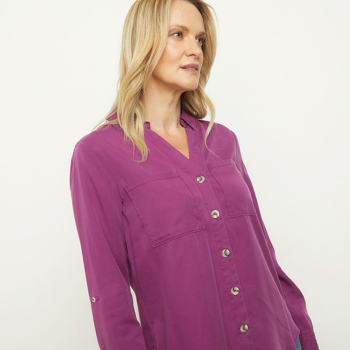 NEWPORT - Blusa Manga Larga Mujer Newport