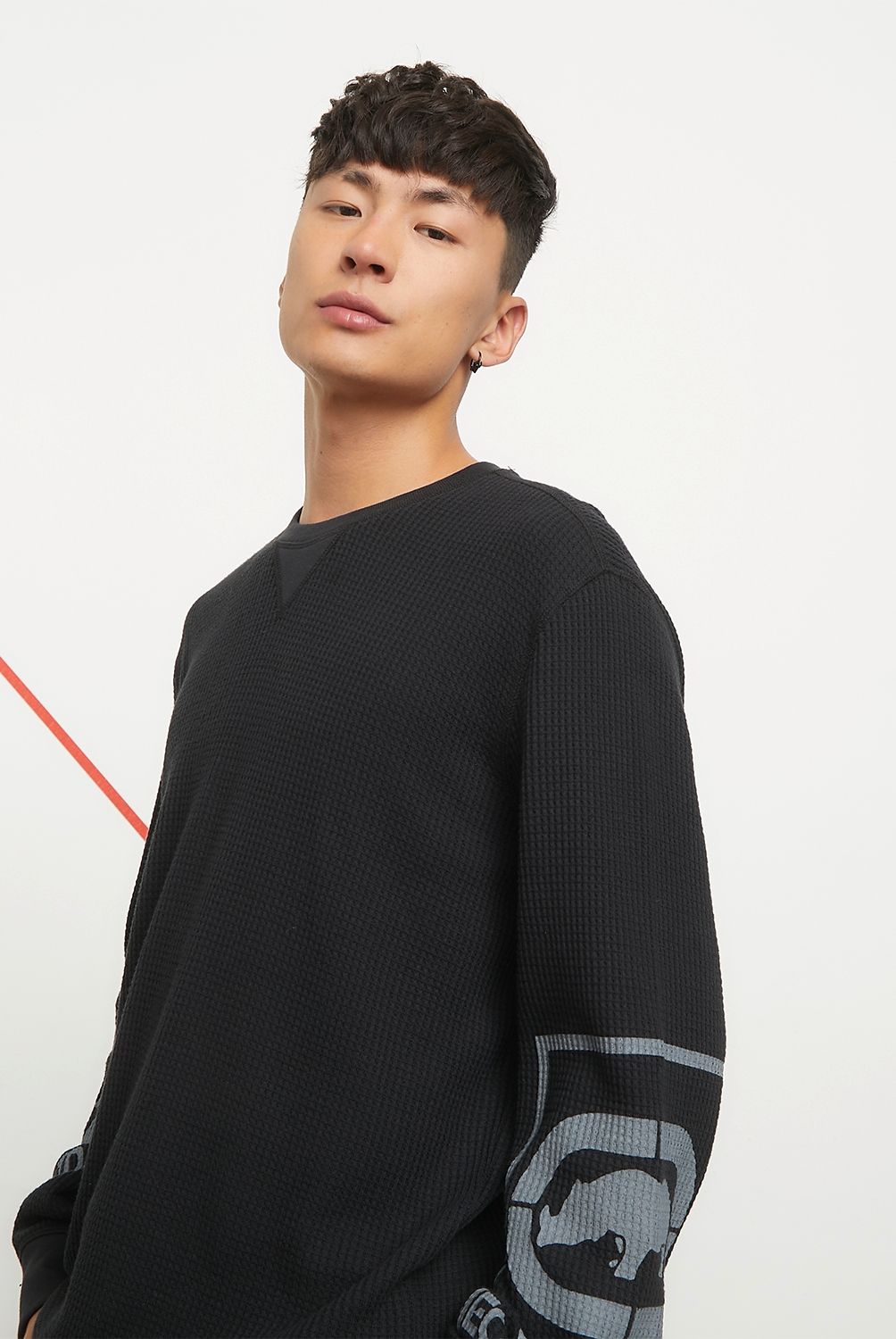 ECKO - Sweater Manga Larga Relax Hombre Ecko