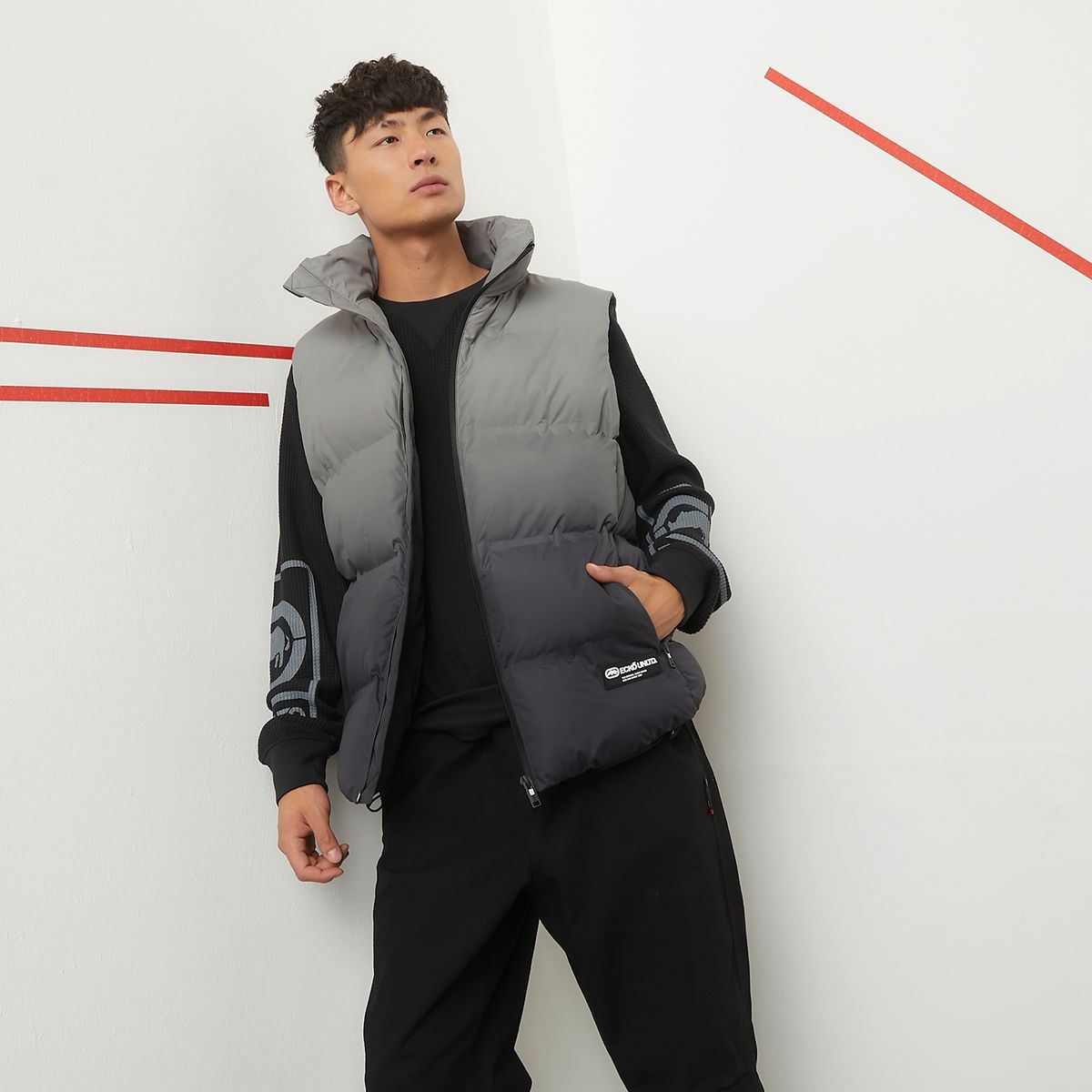 ECKO - Parka Puffer Oversize Hombre Ecko