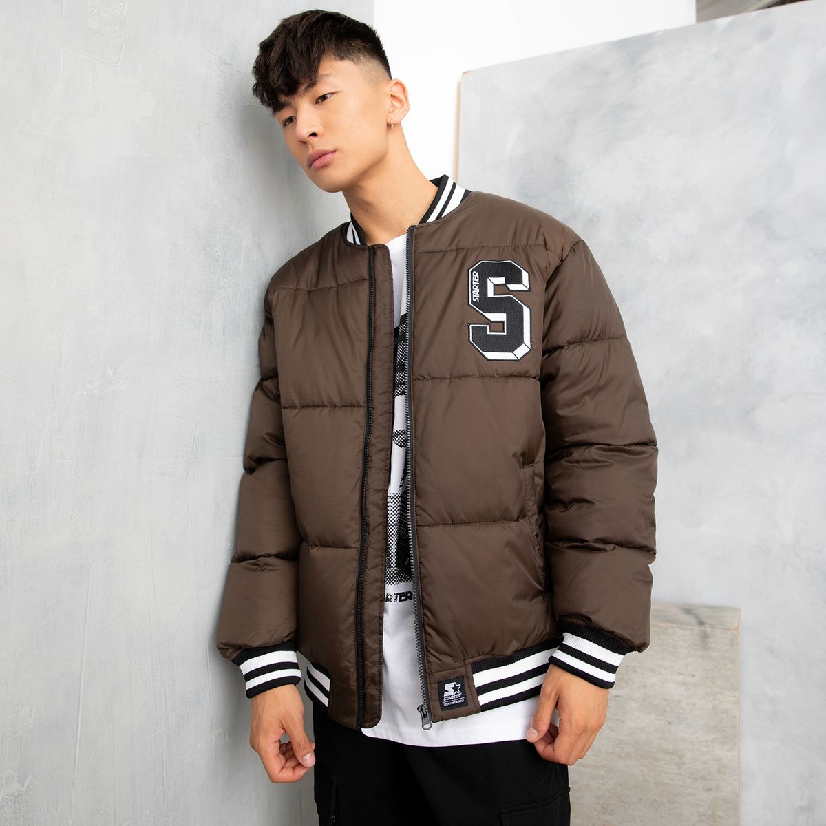 STARTER - Chaqueta Bomber Recto Hombre Starter