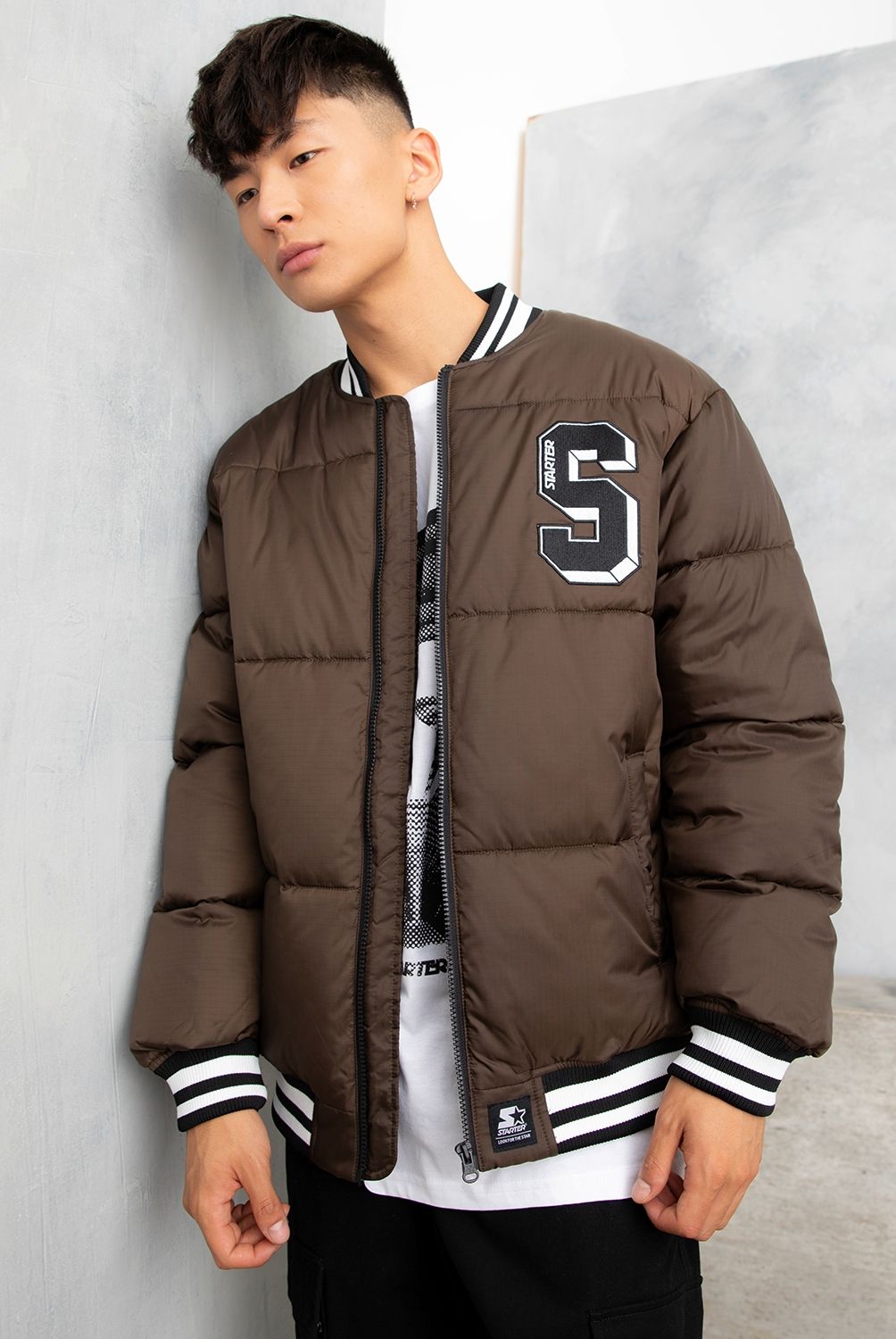 STARTER - Chaqueta Bomber Recto Hombre Starter