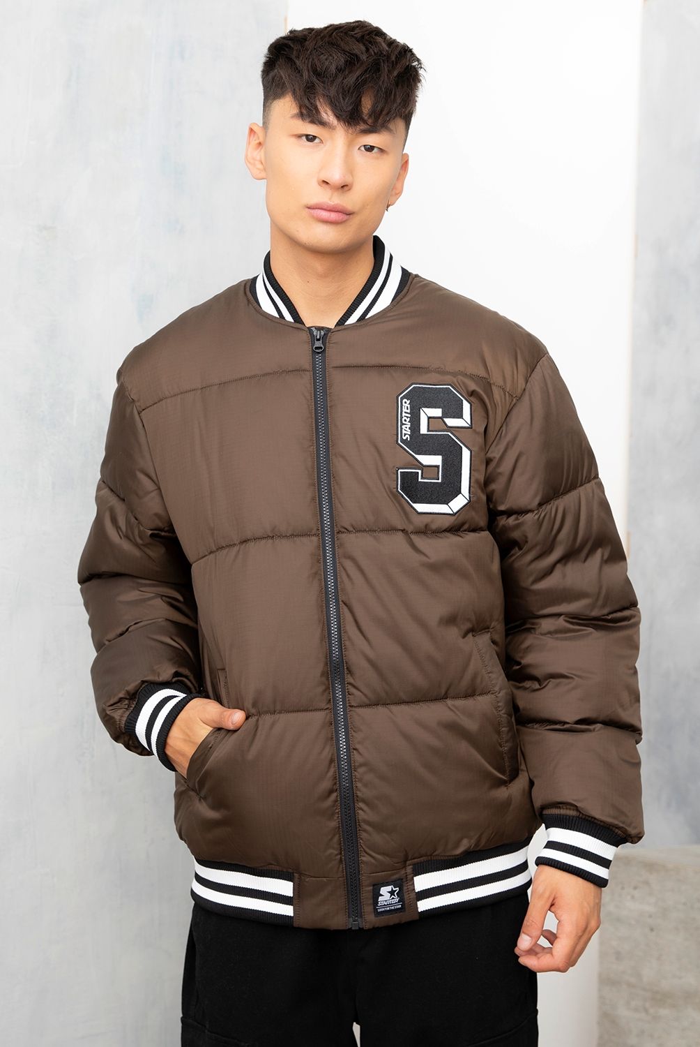 STARTER - Chaqueta Bomber Recto Hombre Starter