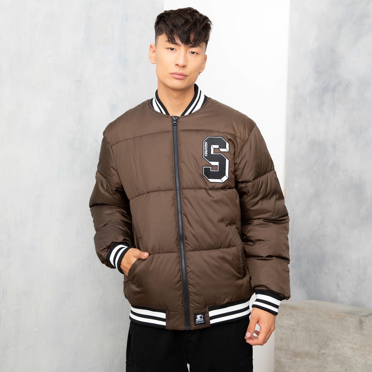 STARTER - Chaqueta Bomber Recto Hombre Starter