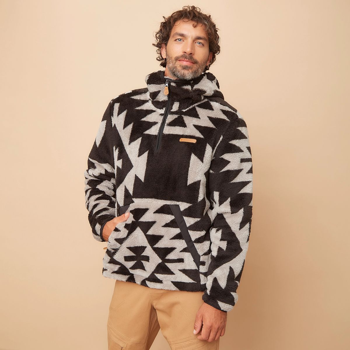 MOUNTAIN GEAR - Polerón Deportivo De Polar Hombre  Mountain Gear