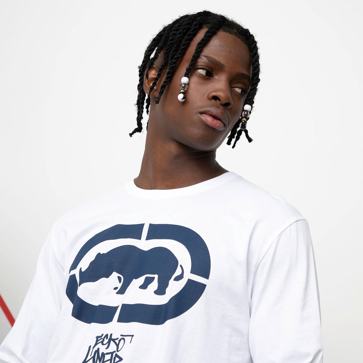 ECKO - Polera Manga Larga Long Fit Hombre Ecko