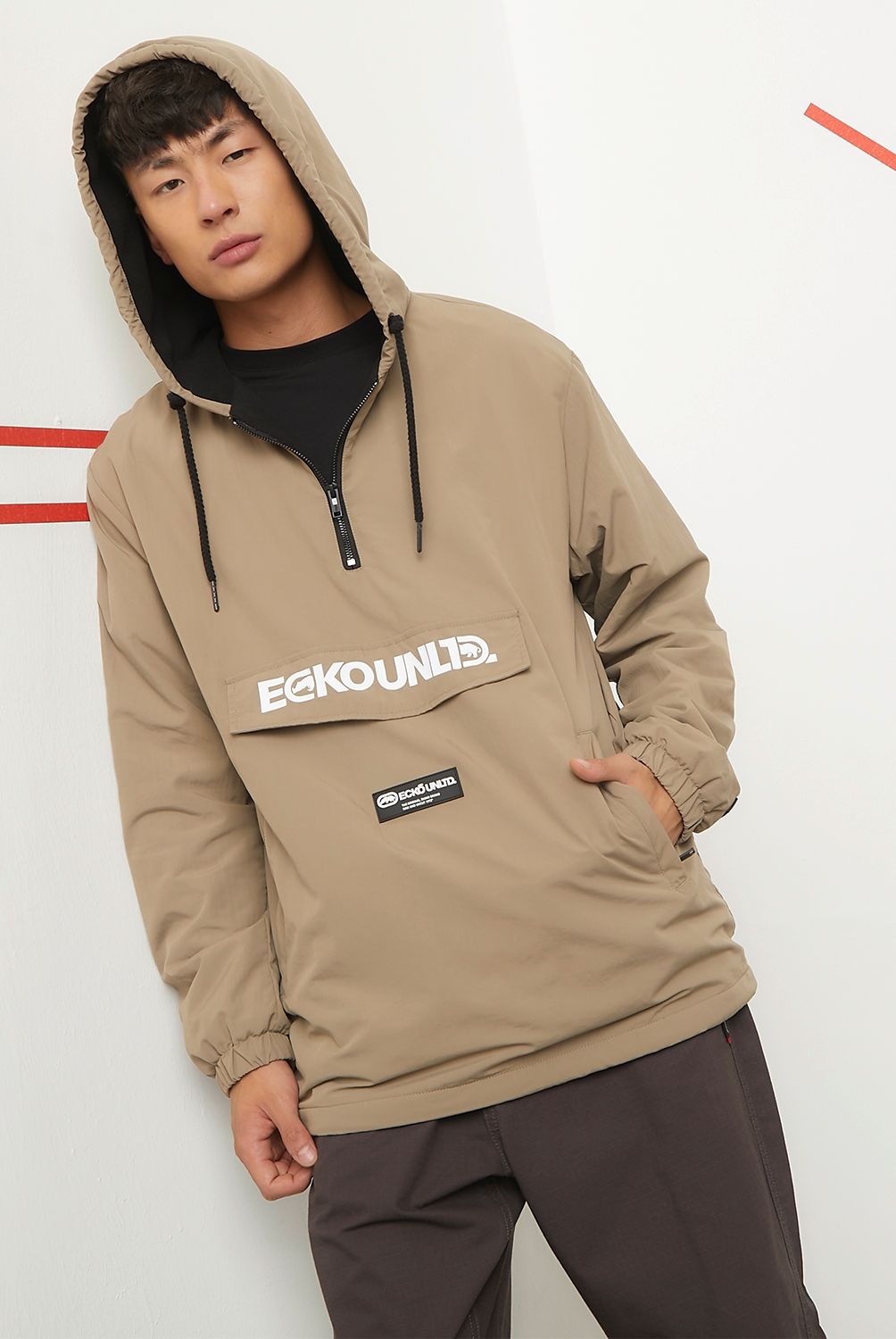ECKO - Cortaviento Oversize Hombre Ecko