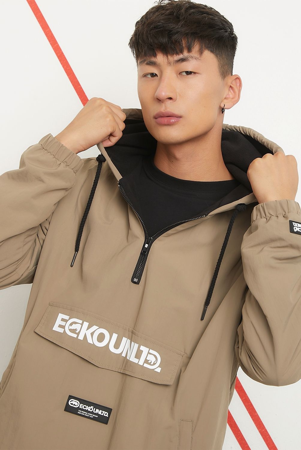 ECKO - Cortaviento Oversize Hombre Ecko