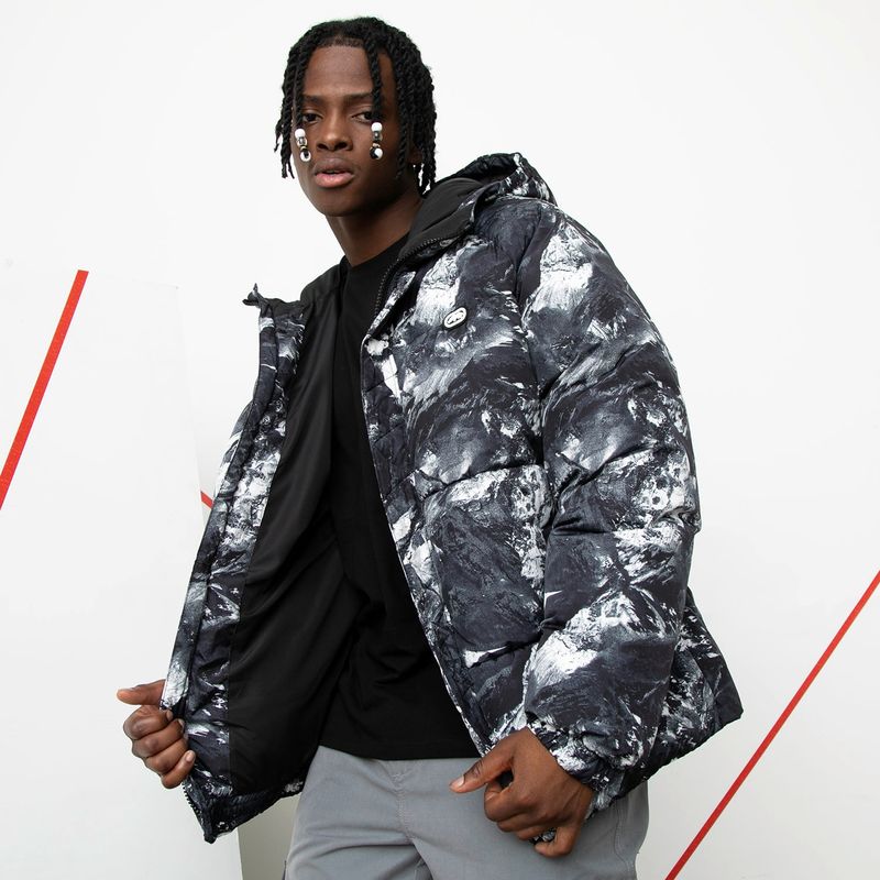 ECKO - Parka Puffer Recto Hombre Ecko