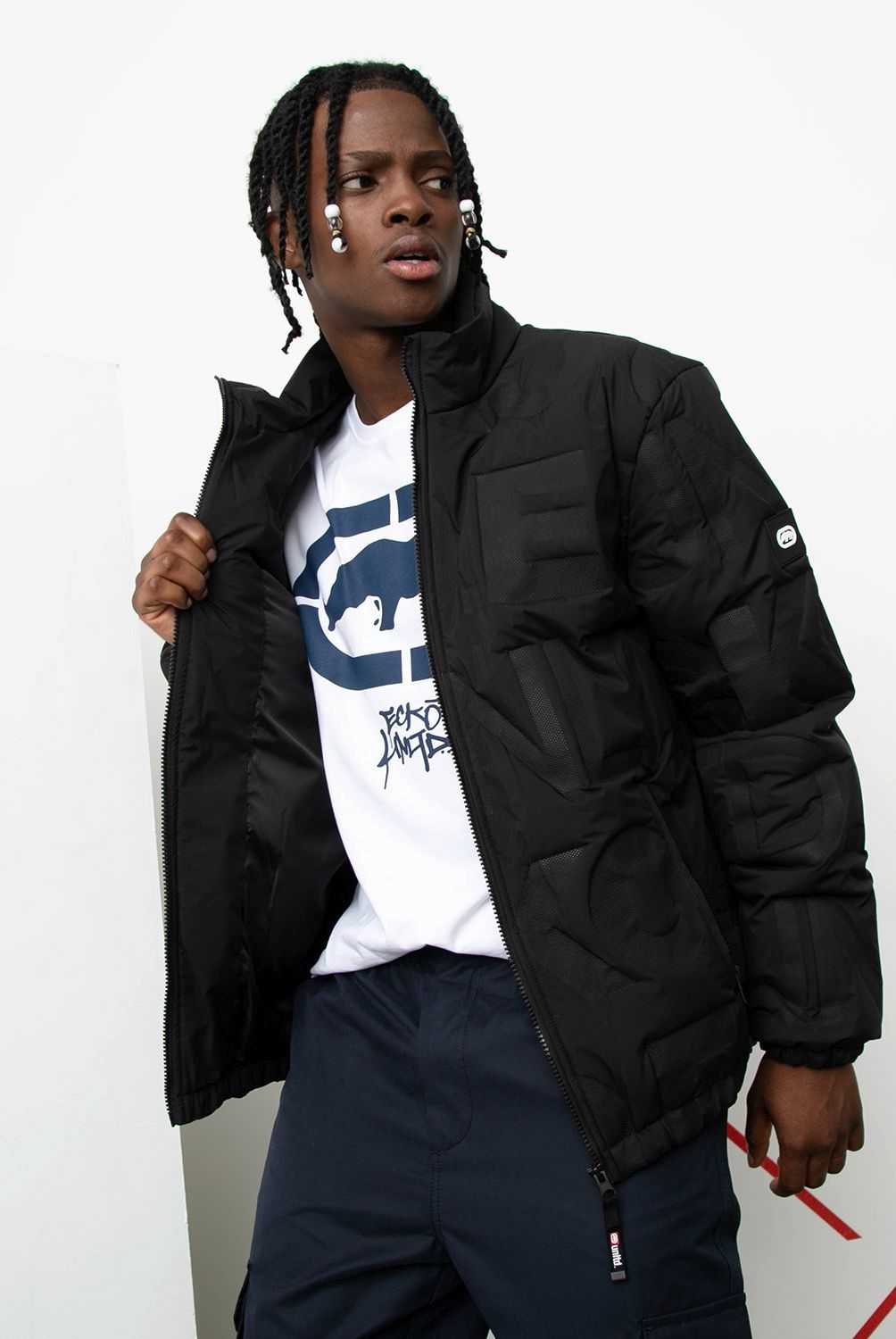 ECKO - Parka Recto Hombre Ecko