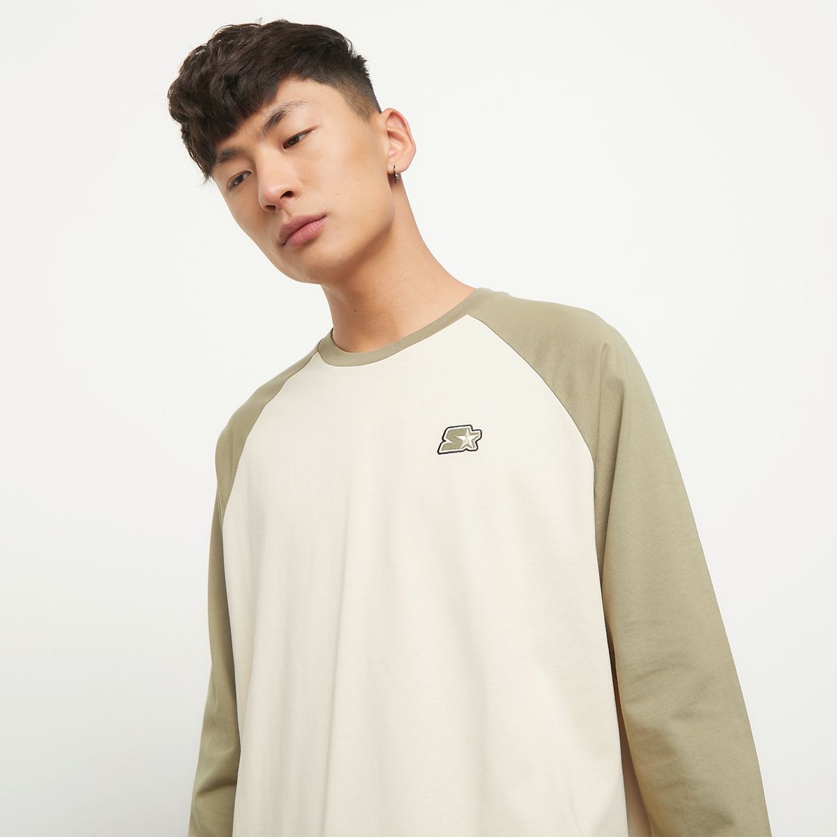 STARTER - Polera Manga Larga Relax Hombre Starter