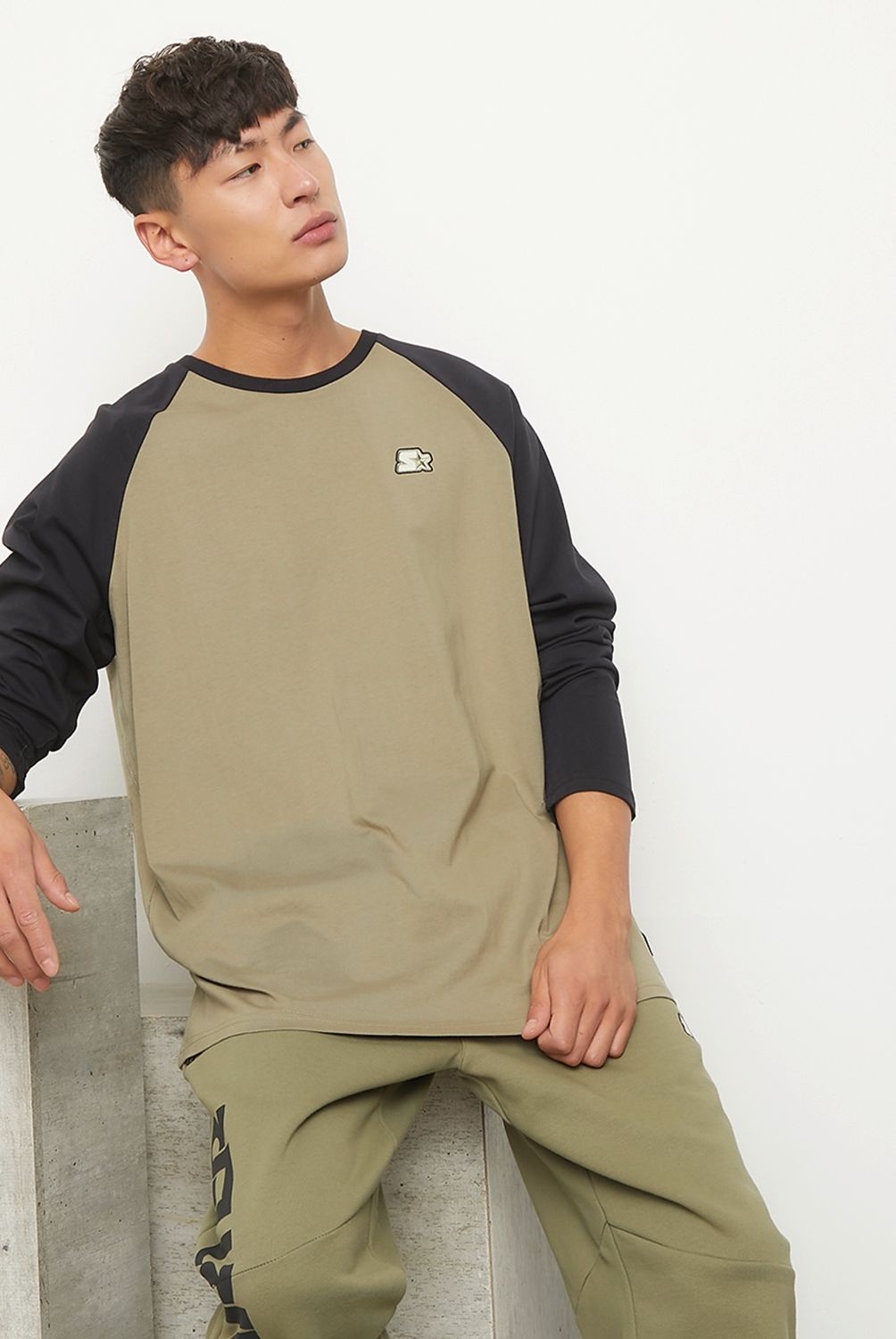 STARTER - Polera Manga Larga Relax Hombre Starter