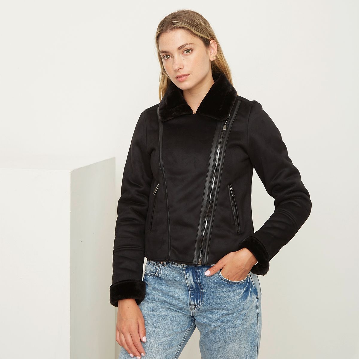 SYBILLA - Chaquetón Aviadora Mujer Sybilla