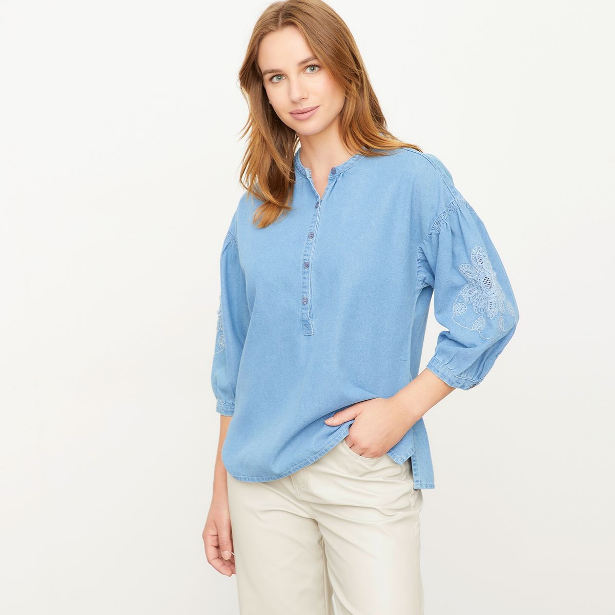 UNIVERSITY CLUB - Blusa Algodón Mujer University Club