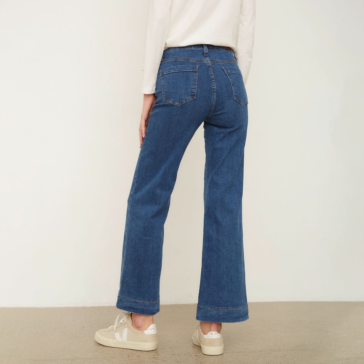 UNIVERSITY CLUB - Jeans Recto Tiro Alto Mujer University Club