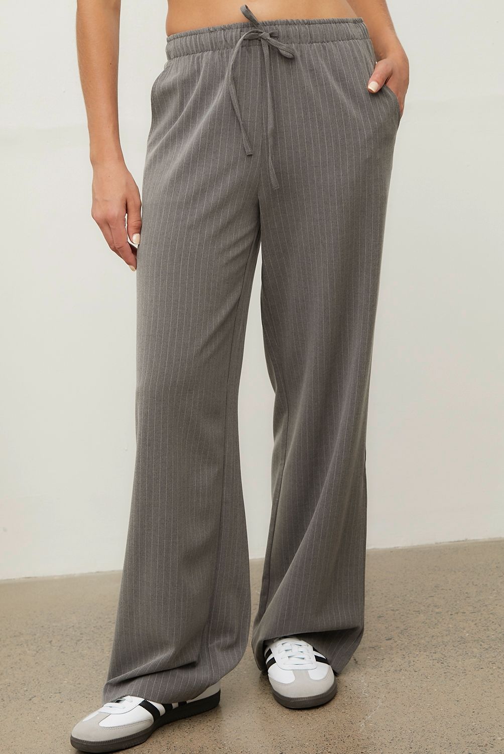 SYBILLA - Pantalón Pijamero Wide Leg Tiro Alto Mujer Sybilla