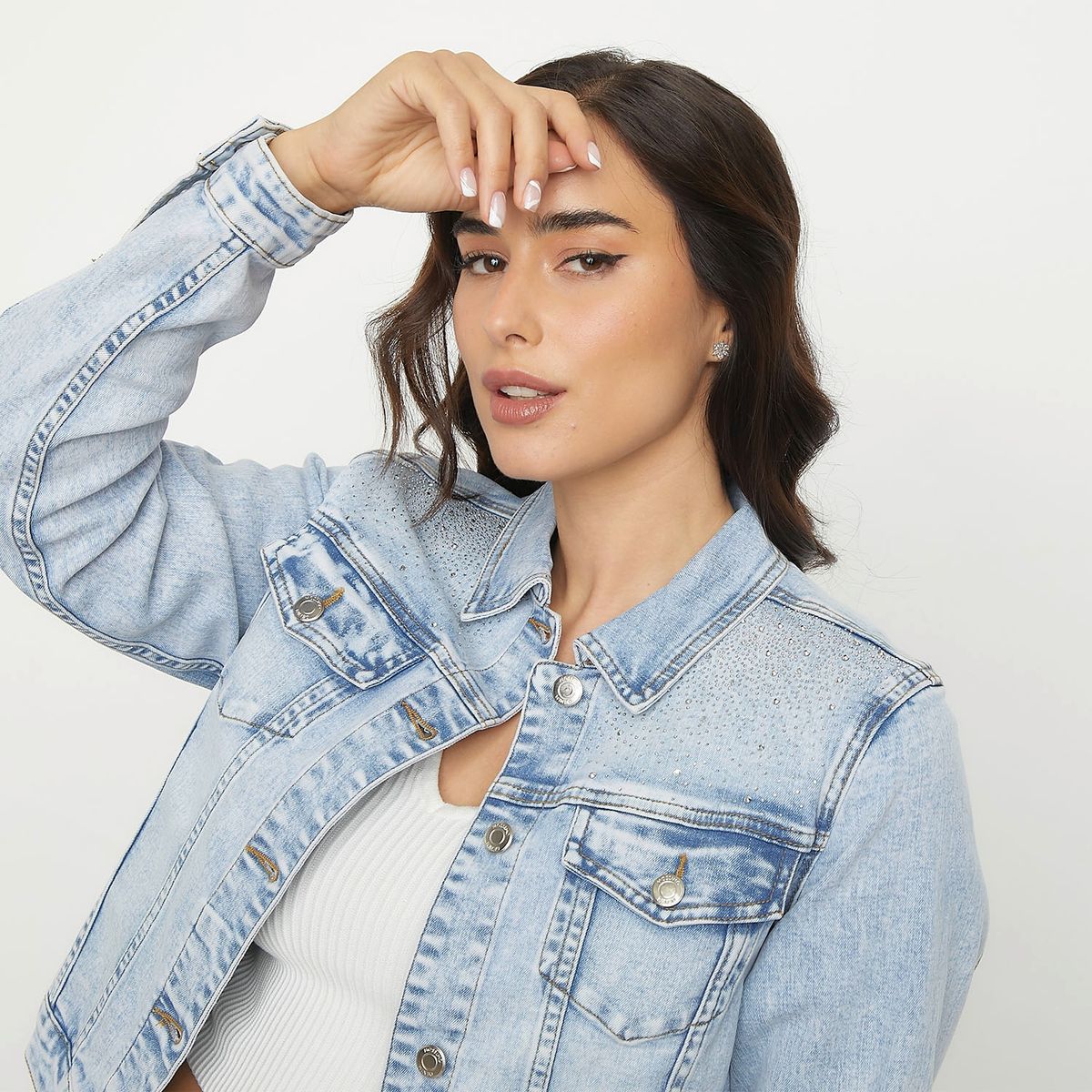 MOSSIMO - Chaquetas De Jeans Mujer Mossimo