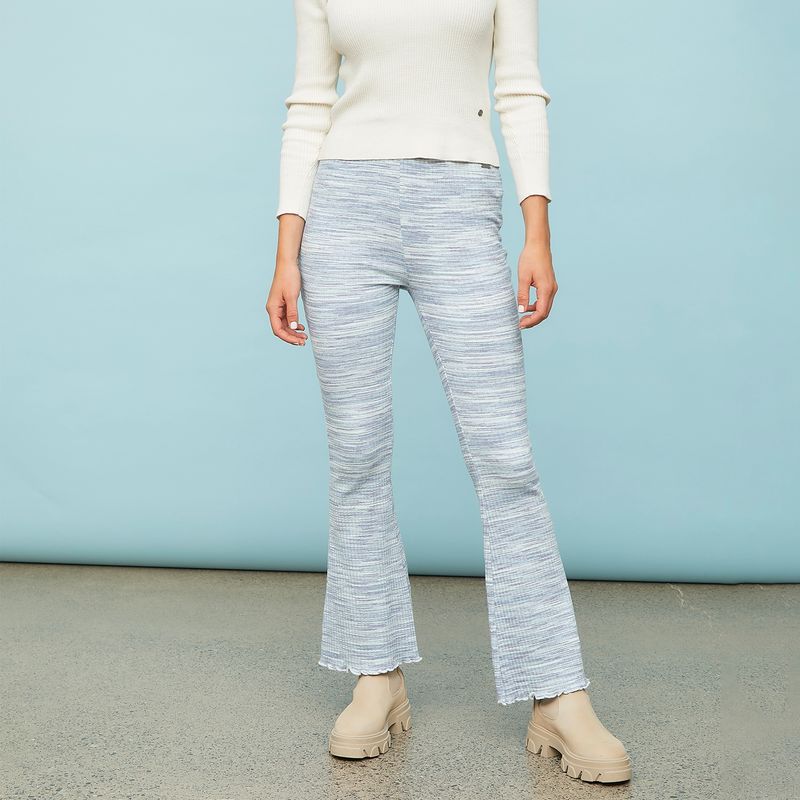 DOO AUSTRALIA - Pantalón Flare Tiro Alto Mujer Doo Australia