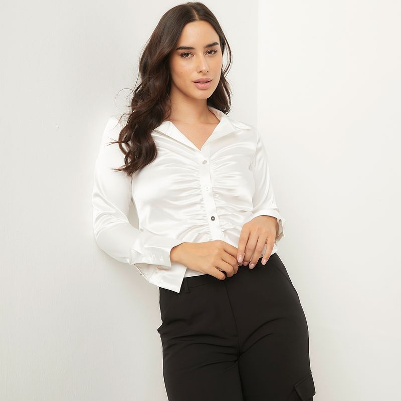 MOSSIMO - Blusa Manga Larga Mujer Mossimo