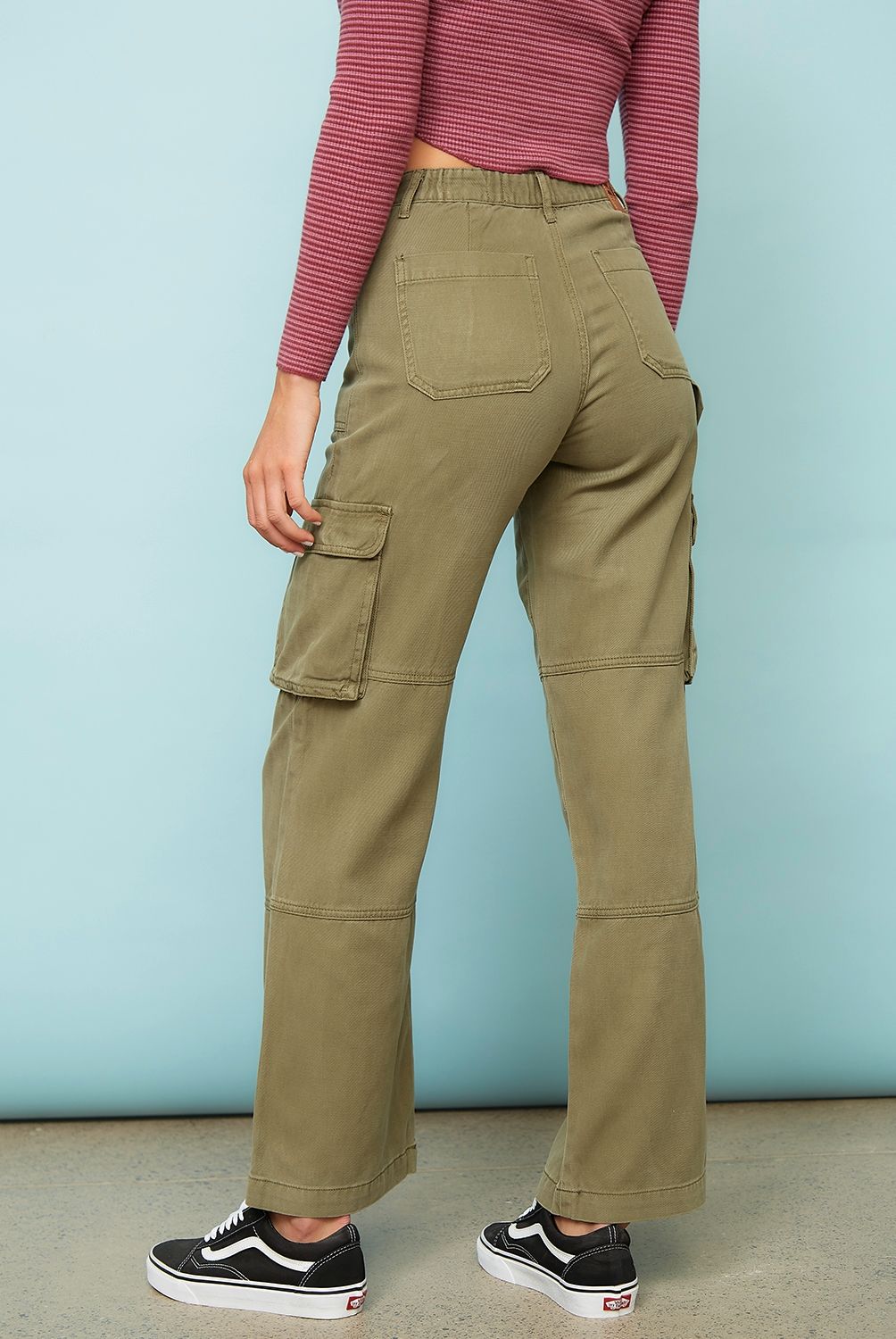 DOO AUSTRALIA - Pantalón Cargo Tiro Alto Mujer Doo Australia