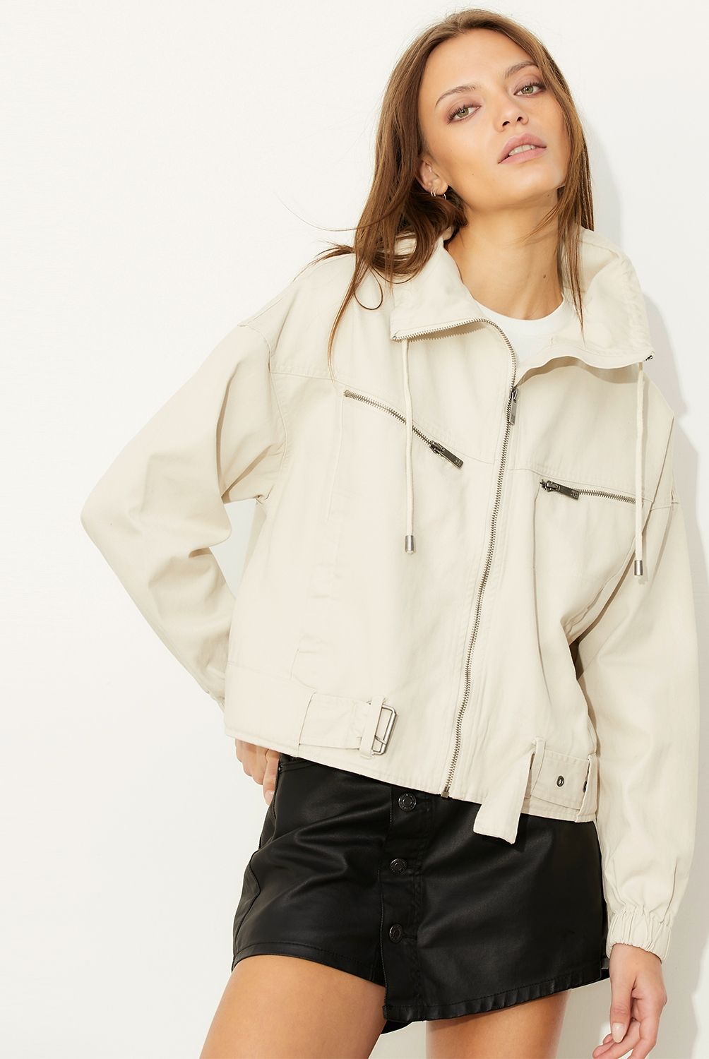 AMERICANINO - Chaqueta Eco Cuero Mujer Americanino