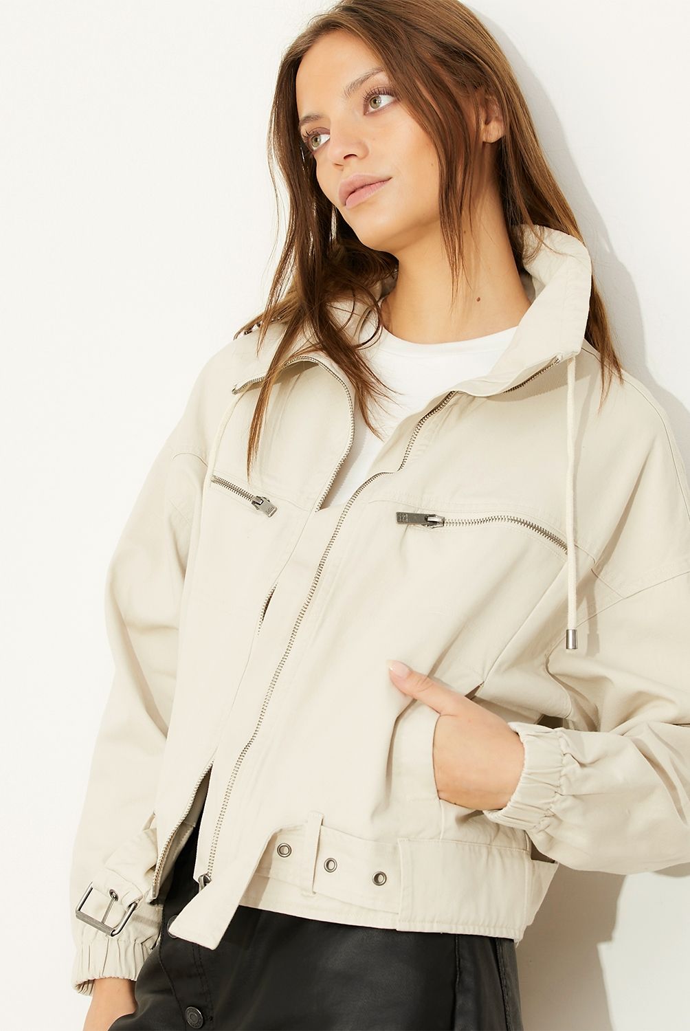 AMERICANINO - Chaqueta Eco Cuero Mujer Americanino