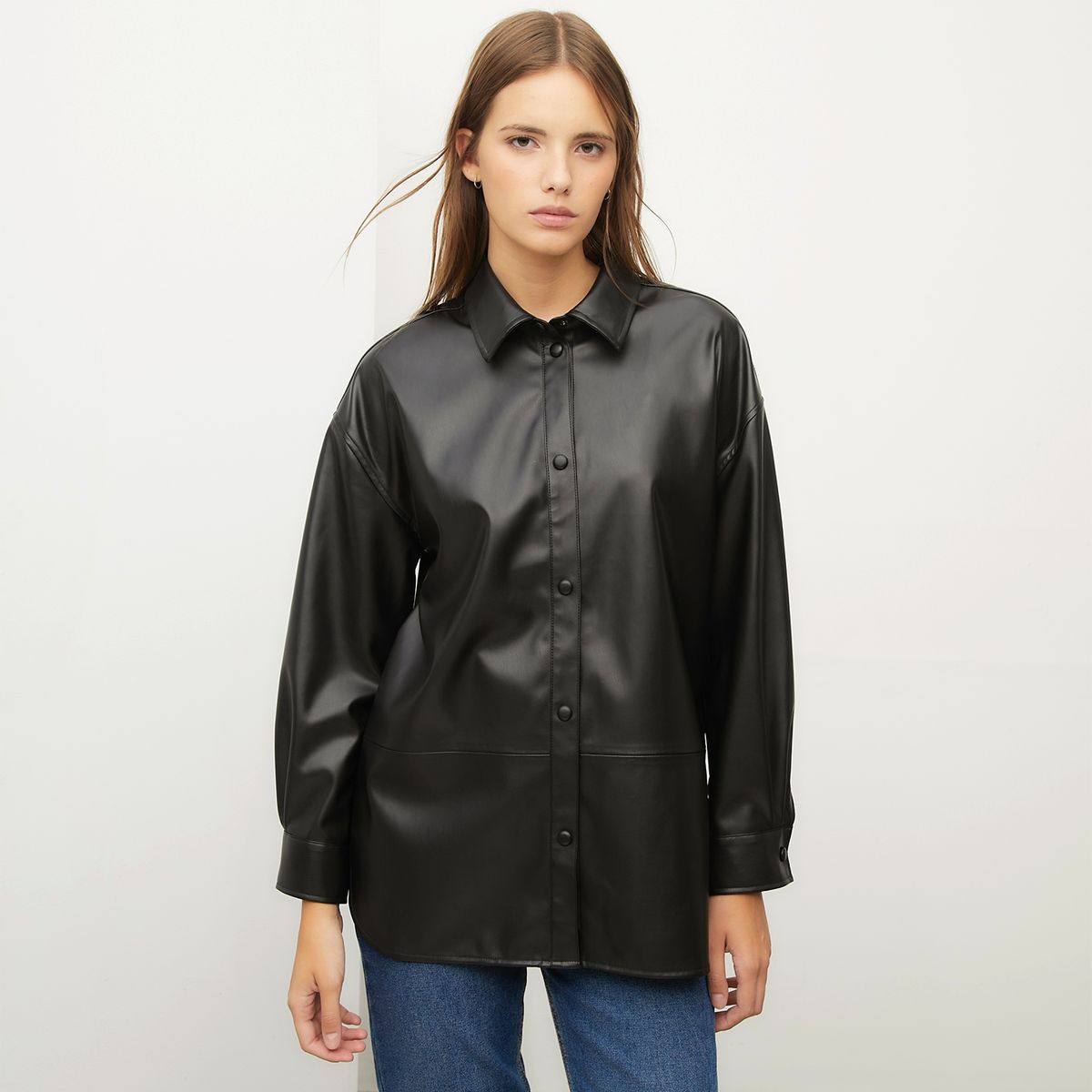 SYBILLA - Chaqueta Eco Cuero Mujer Sybilla