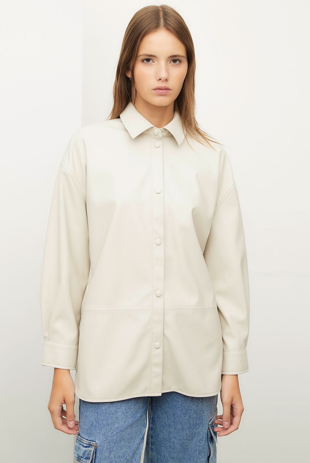 SYBILLA - Chaqueta Eco Cuero Mujer Sybilla