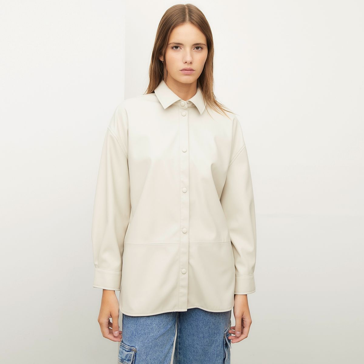 SYBILLA - Chaqueta Eco Cuero Mujer Sybilla