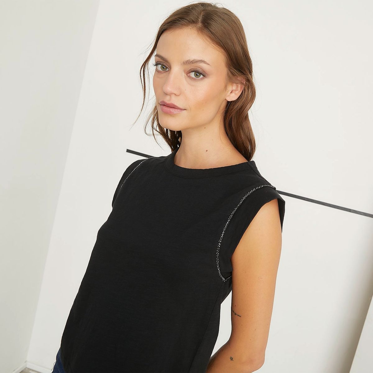 AMERICANINO - Polera Sin Mangas Mujer Americanino