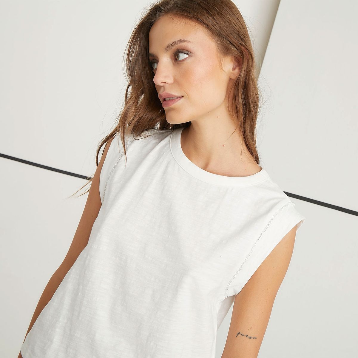 AMERICANINO - Polera Sin Mangas Mujer Americanino