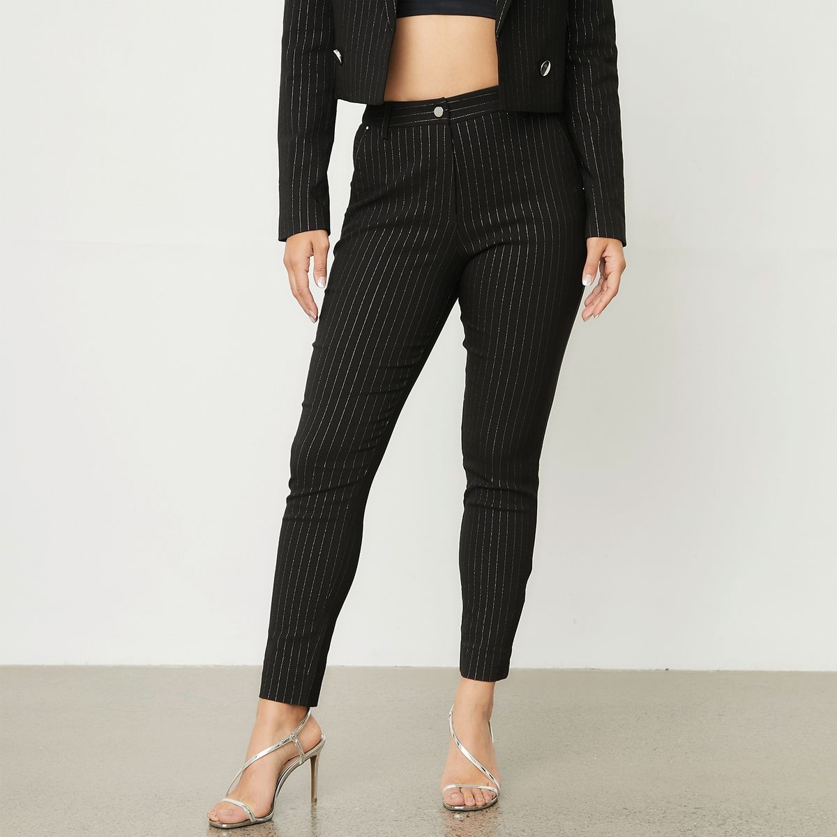 MOSSIMO - Pantalón Skinny Tiro Medio Mujer Mossimo