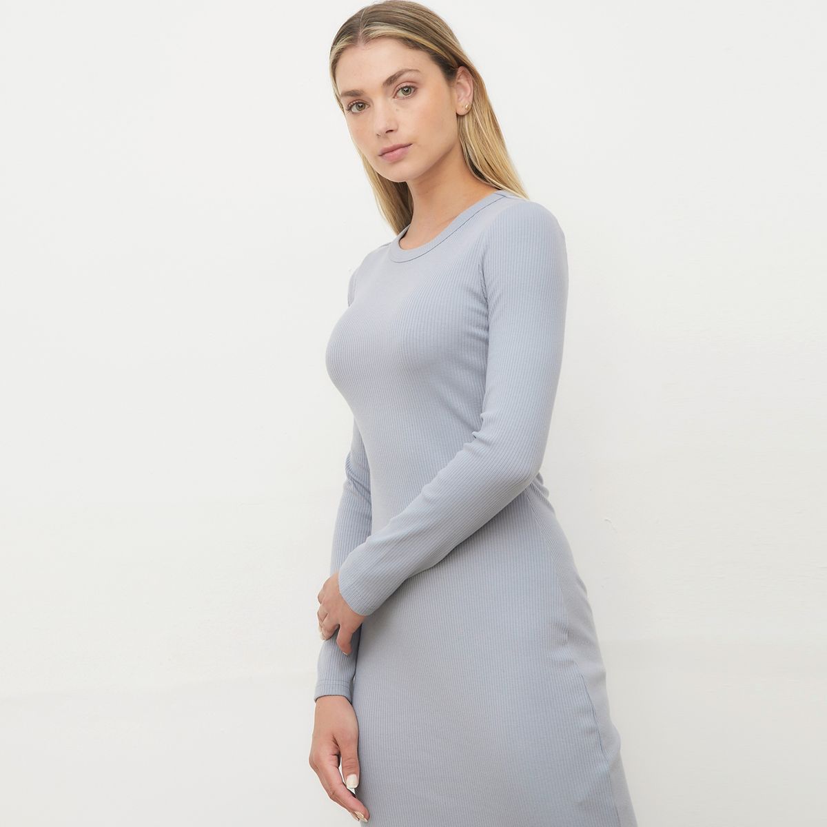 SYBILLA - Vestido Midi Algodón Mujer Sybilla