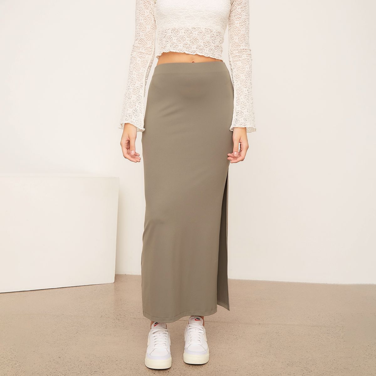 SYBILLA - Falda Larga Mujer Sybilla