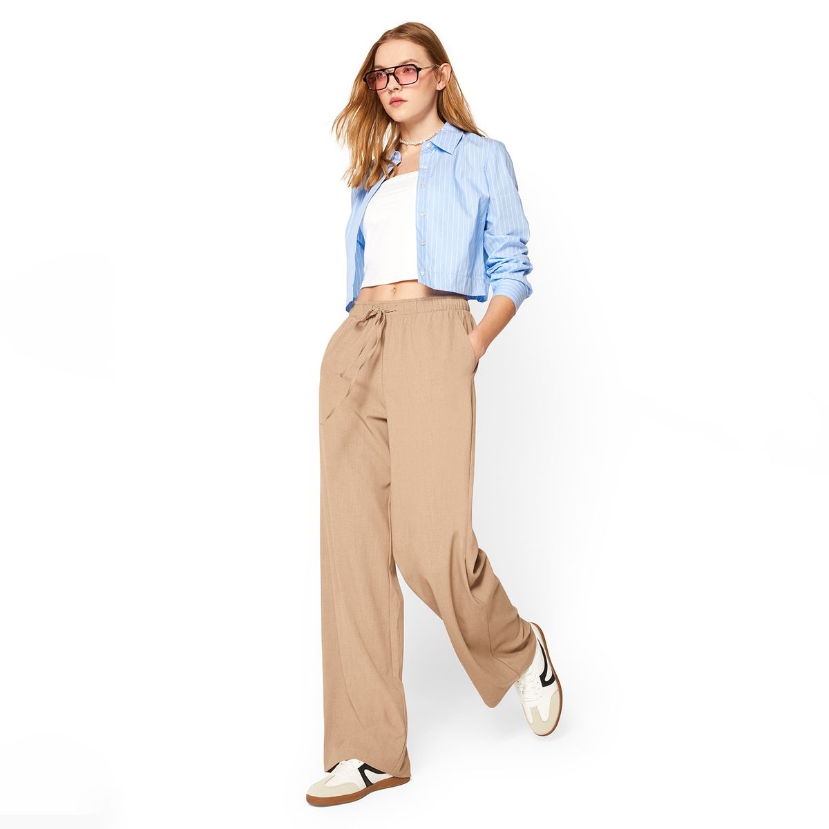 SYBILLA - Blusa Manga Larga Algodón Mujer Sybilla