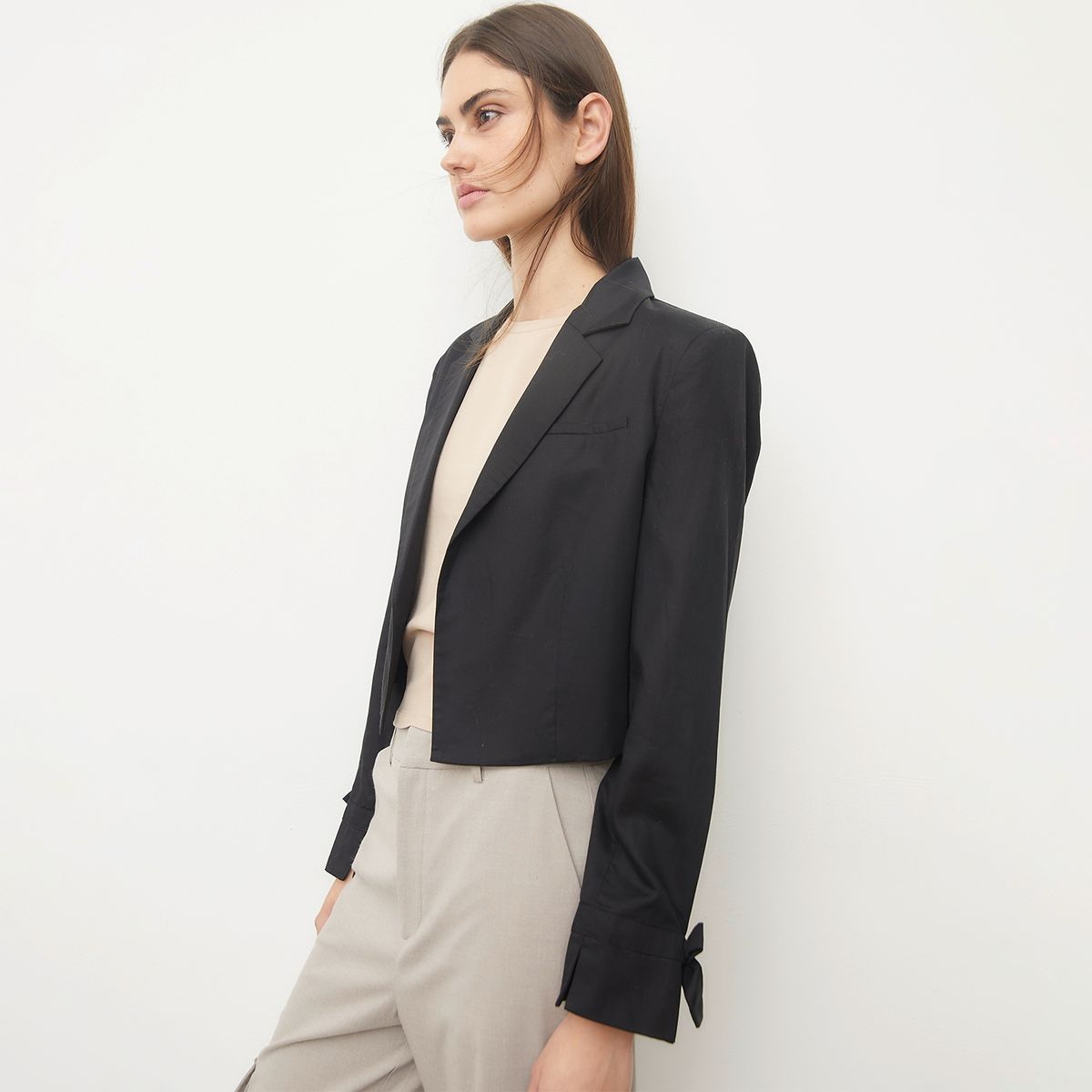 BASEMENT - Blazer Cropped Mujer Basement