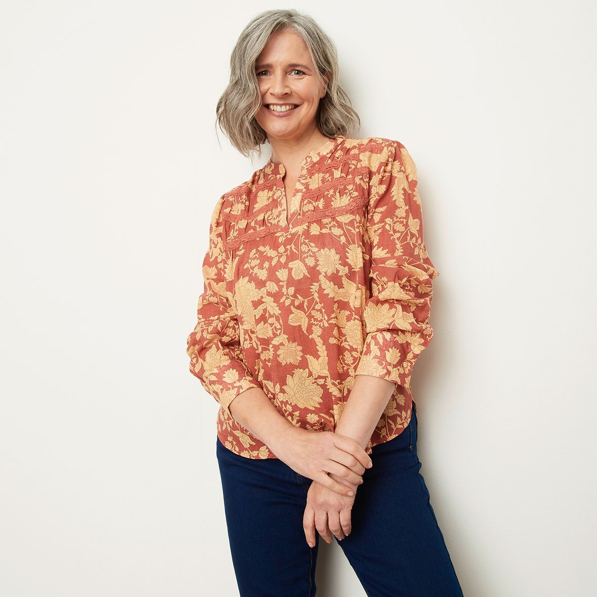 NEWPORT - Blusa Manga Larga Mujer Newport